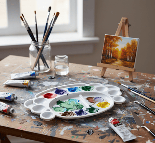 باليت رسم Jades متعددة الفتحات