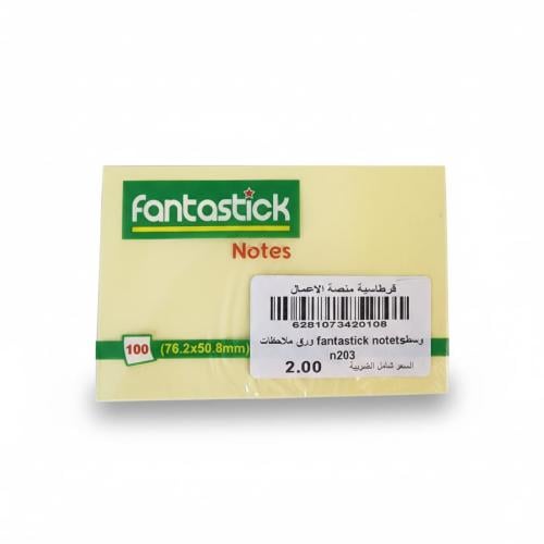 ورق ملاحظات fantastick وسط n203