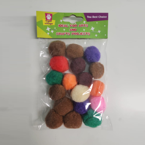 قطن صغير ملون