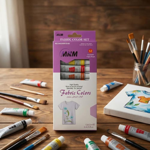 مجموعة الوان قماشية 112مل FABRIC