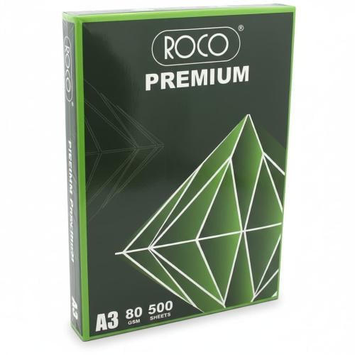 ورق تصوير روكو ابيض 80 جرام A3 ROCO COPY PAPER A3