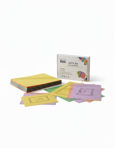 ورق ملون لينو 80ج A4