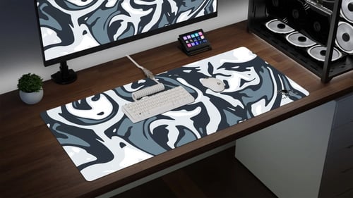 ماوس Swiril Gray كبير من ياسا