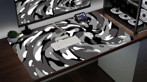 ماوس باد Snow Black كبير من ياسا