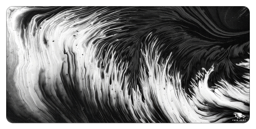 ماوس باد Ripple Black كبير من ياسا