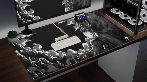 ماوس باد Wolf كبير من ياسا