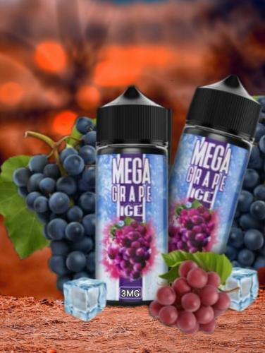 نكهة ميجا عنب آيس 120 مل 3 ملغ | MEGA GRAPE ICE