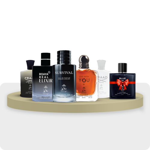 عرض ست عطور رجالية فاخرة (اصدار خاص ثبات عالي)