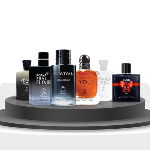 عرض ست عطور رجالية فاخرة (اصدار خاص ثبات عالي)