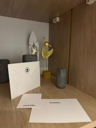 Chanel envelope card