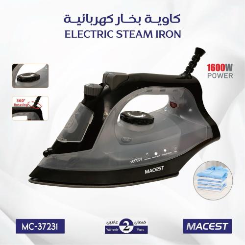 كاوية بخار كهربائية 1600 واط