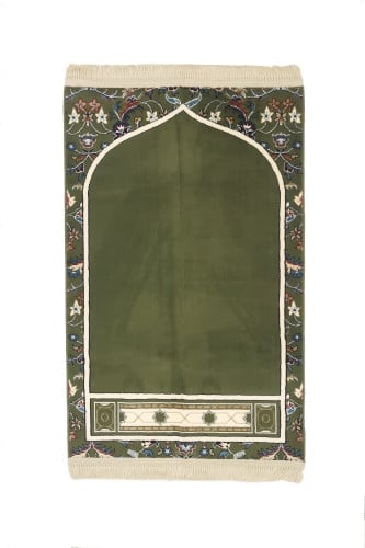 Prayer rug - Imam of the Grand Mosque in Mecca