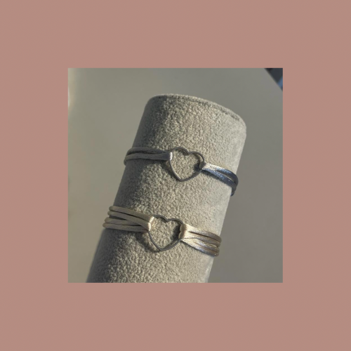 قلب حجم وسط