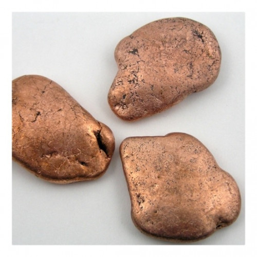 Very small flat copper