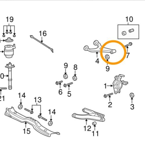 جلد مقصات خلفي علوي طقم يمين ويسار فورد اكسبدشن -...