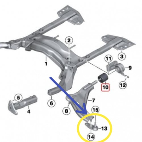 جوزات مقصات امامي ميني كوبر