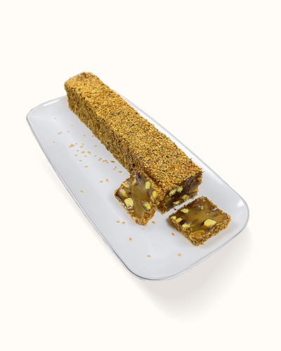 حلقوم الفواكه مغلف سمسم