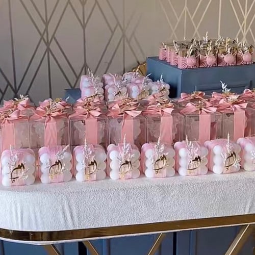 درزن توزيعات حسب الطلب +لوقو+تغليف حسب الطلب