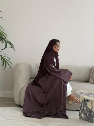 عباية جاكار - بنفسجي غامق