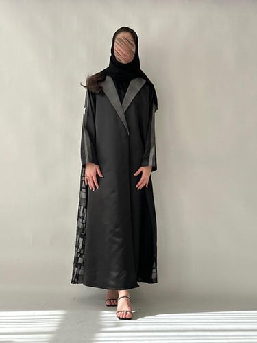 عباية تفته - اسود