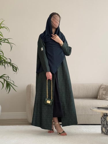 عباية تفته - اخضر