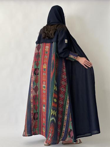 عباية لينن - كحلي