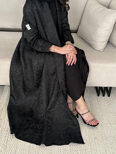 عباية تفته - اسود