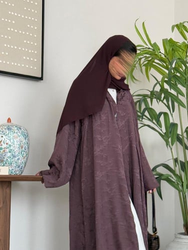 عباية جاكار - بنفسجي غامق