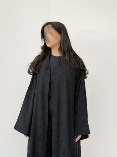 عباية جاكار - اسود