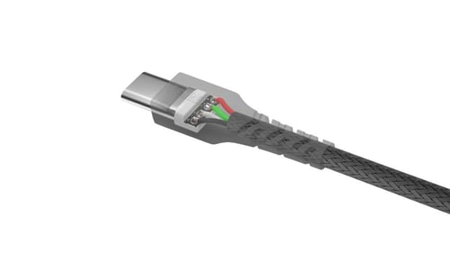 كيبل تايب سي اي جري متر