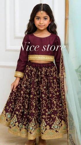 ساري هندي عنابي