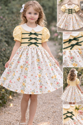 فستان مع ياقة