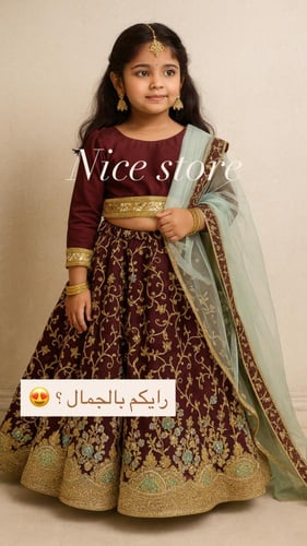 ساري هندي عنابي