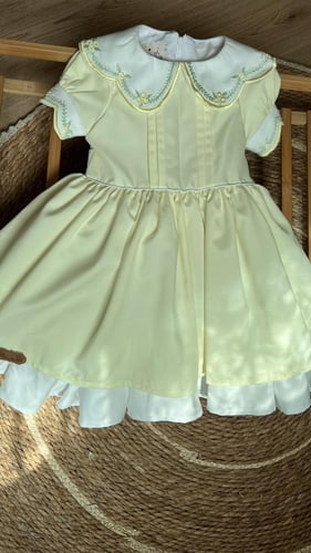 فستان آيلا اصفر