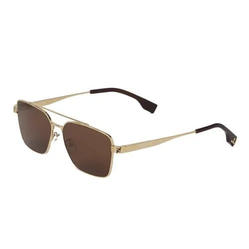 Fendi sunglasses Square frame with brownlenses