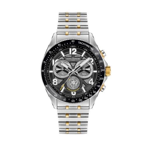 Saint Honoré Paris Le Bourget Men’s Two-Tone Chronograph Watch