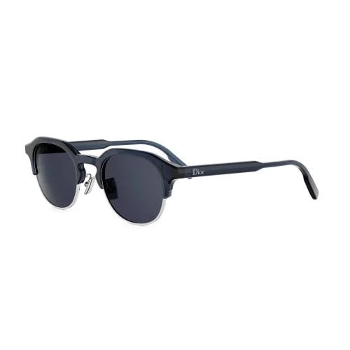 DioRibbon R1I Blue Geometric Sunglass