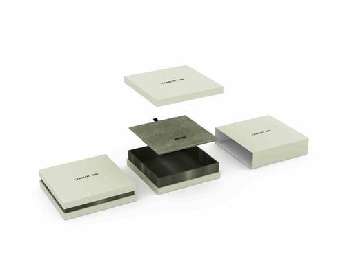 كبك شيروتي 1881 من الفولاذ المقاوم للصدأ باللون ال...