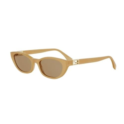 Fendi sunglasses cat-eye frame Brown