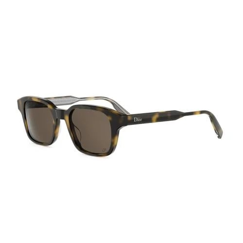 DioRibbon S1I Havana Square Sunglasses
