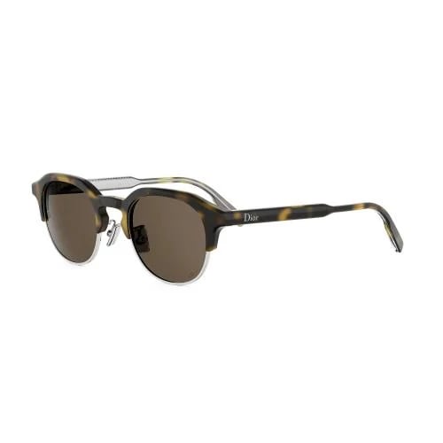 DioRibbon R1I Havana Geometric Sunglass