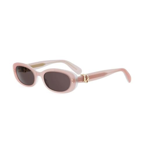 Dior Oblique B1I Pink Oval Sunglasses
