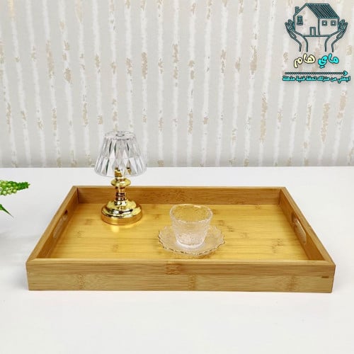 صينية تقديم خشبية