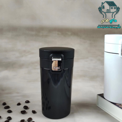 كوب كوفي أنيق حافظ للحرارة استيل، عصري وعملي باللو...