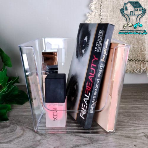 صندوق منظم للمكياج اكرليك، عصري وأنيق