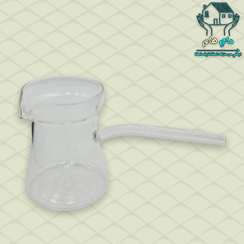 ركوة زجاج شفاف - ضد الحرارة والنار 400 مل