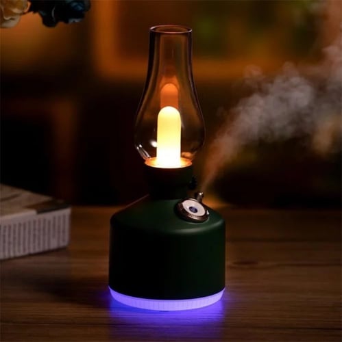 فواحة شكل فانوس، إضاءة متعددة الألوان، بطارية تشحن...