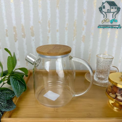 ابريق من زجاج البوروسيليكات المقاوم للنار عصري وأن...