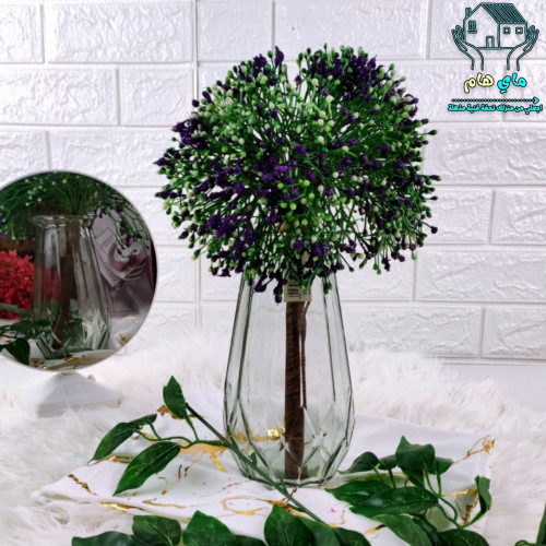 باقة شجر الجبسوفيليا شبه الطبيعي أنيق باللون الموف...