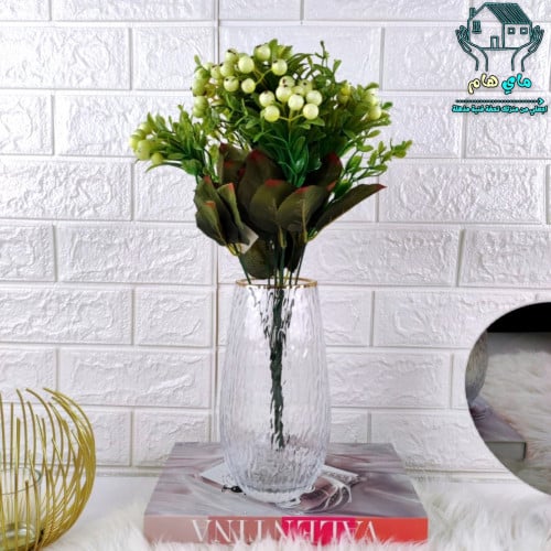 شجر العنب الصناعي، مع أوراق الشجر الخضراء، بارتفاع...